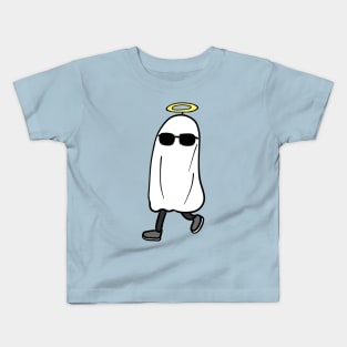 Cute Ghost walking Kids T-Shirt